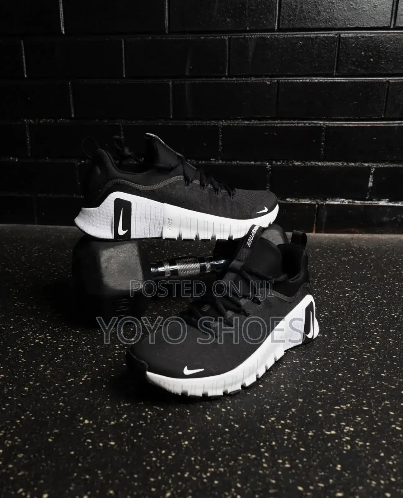New Arrived Unisex Nike Metcon 6 Black/White Fashion Sneaker