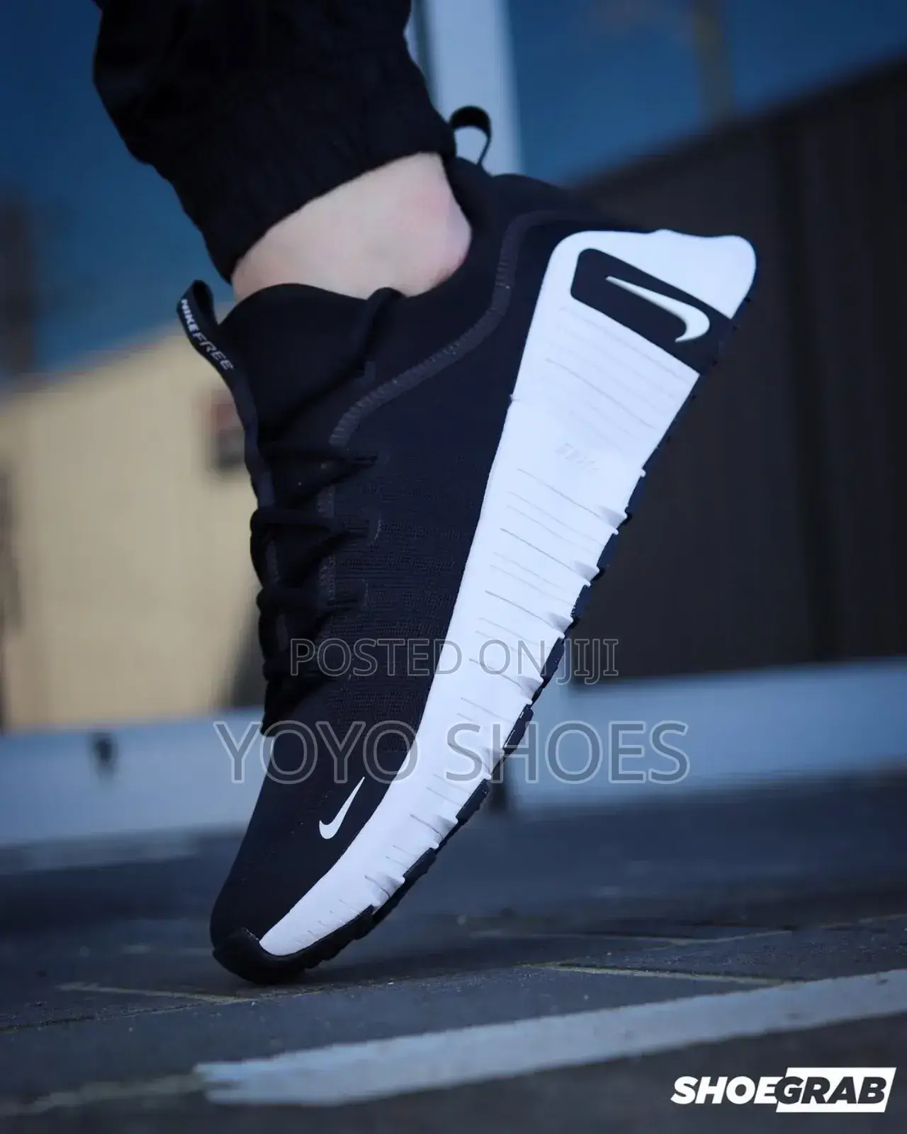 New Arrived Unisex Nike Metcon 6 Black/White Fashion Sneaker
