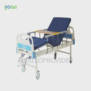 Hospital Bed With 2 Crank Steel Construction for Competitive Prices