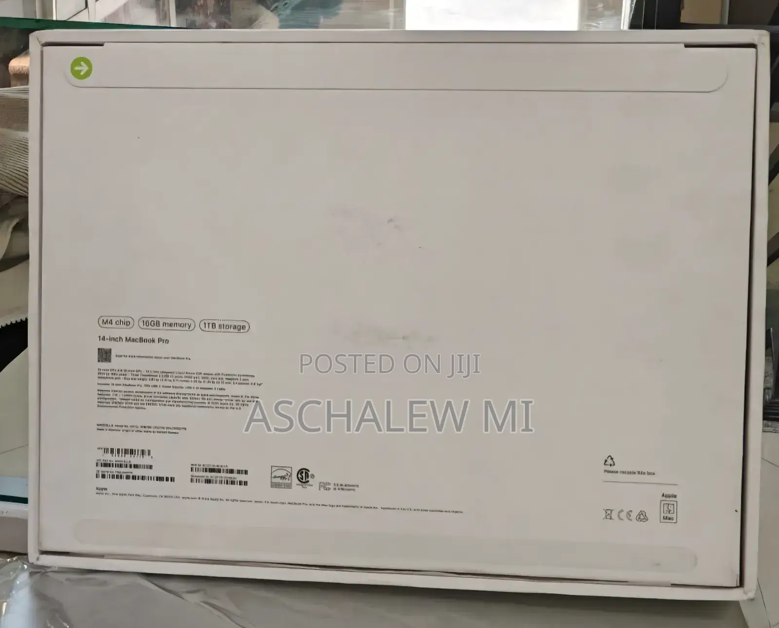 New Laptop Apple MacBook Pro 2024 M4 14-inch 16GB Apple M4 Pro SSD 1T