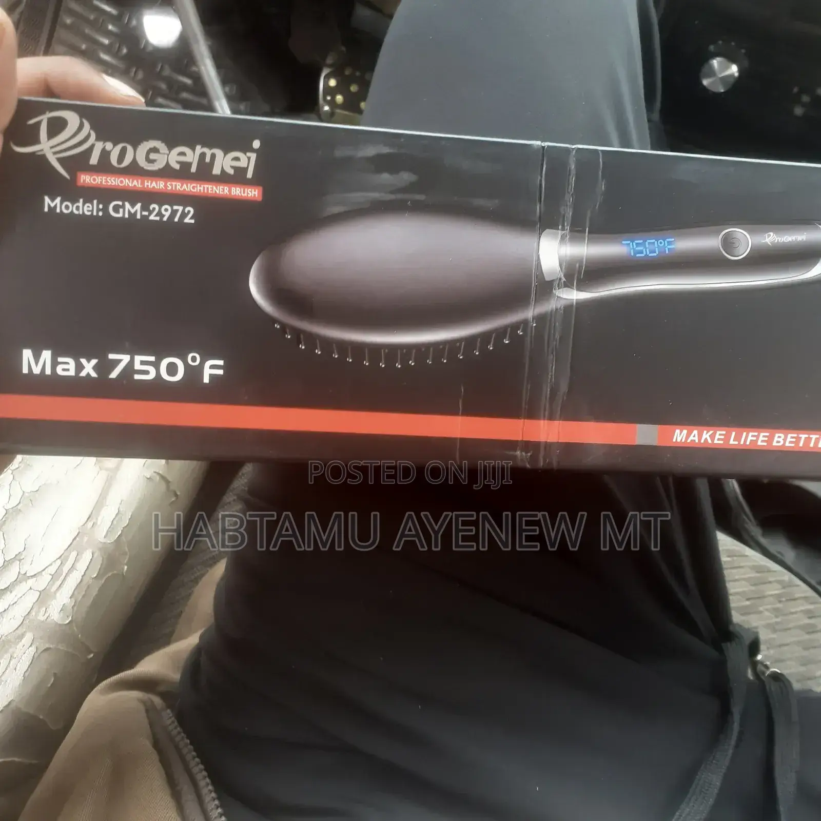 Pro Gemei Payestra! Hair ፕሮ ጂሚ ጊሚ ፓይስትራ የፀጉር ማበጠሪያ ማለስለሻ መተኮሻ