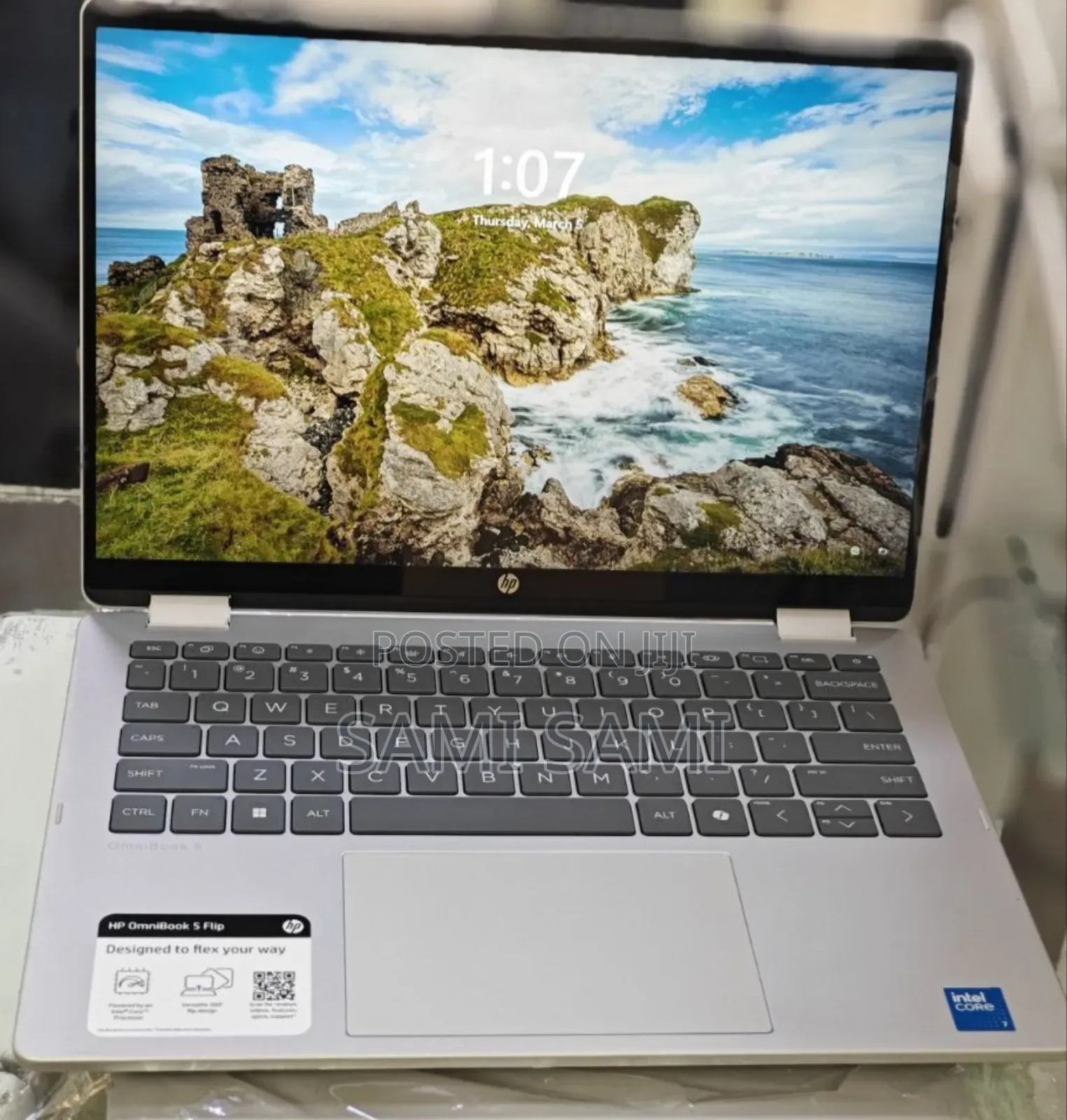 New Laptop HP OmniBook 5 Flip 16GB Intel Core 7 SSD 1T