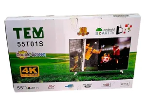 Tev 55” Smart Android Tv – Uhd | New Original Double Glass Tv