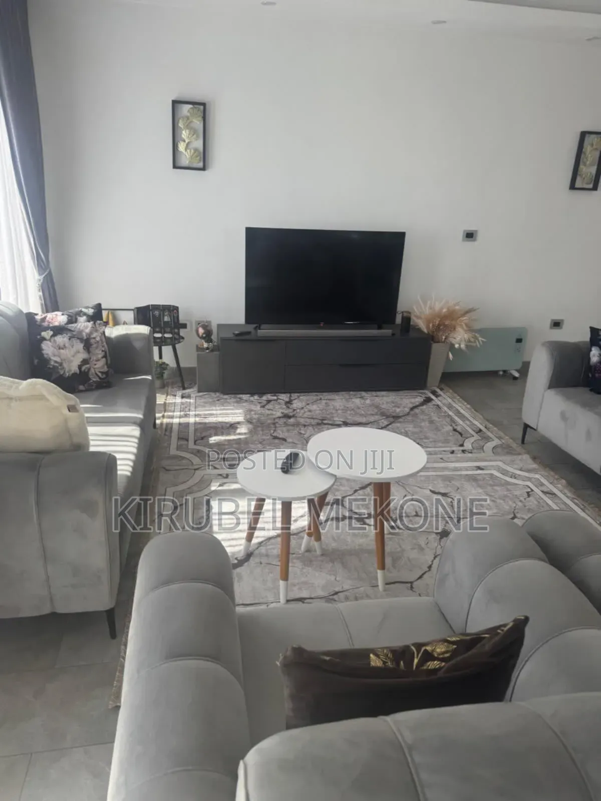 Furnished 3bdrm Apartment in Bole for rent