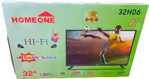Homeone Tv 32" Smart Android Tv New Arrival Double Glass Tv