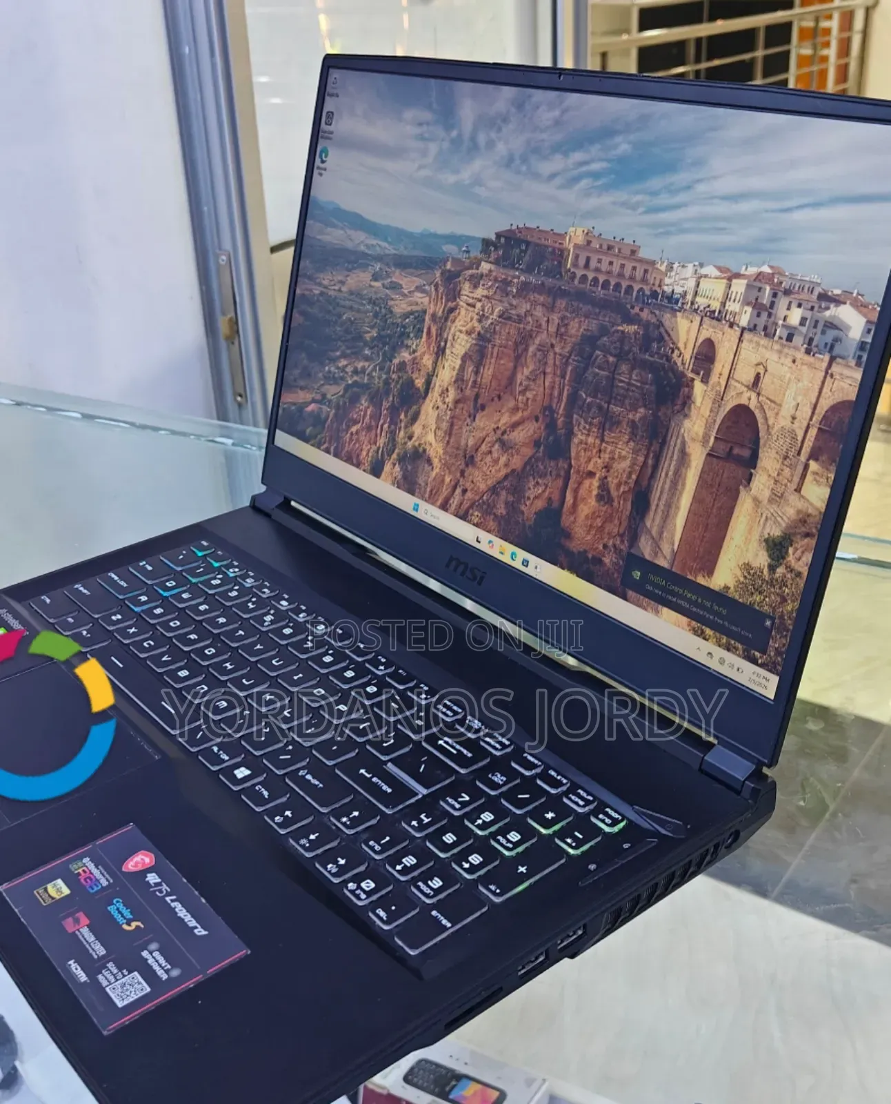 New Laptop MSI GL75 Leopard 16GB Intel Core i7 SSD 512GB