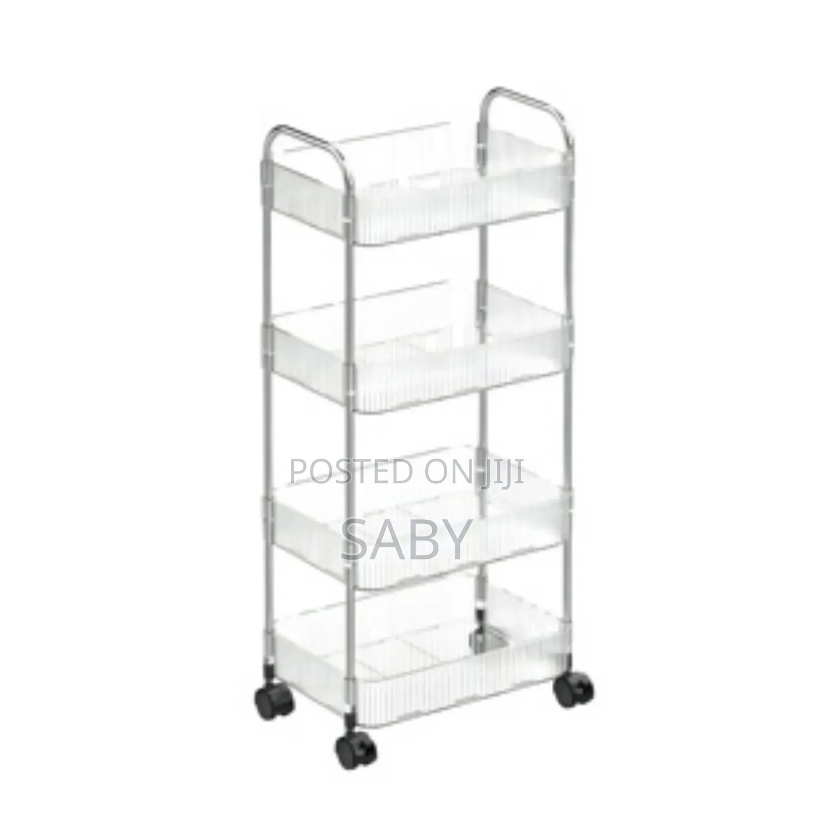 Acrylic Rolling Chart 4tier Storage Chart