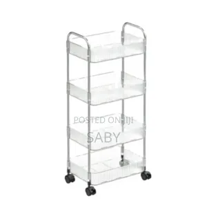 Acrylic Rolling Chart 4tier Storage Chart