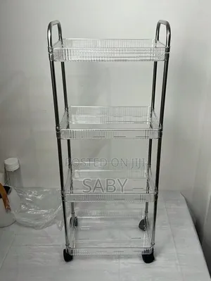 Acrylic Rolling Chart 4tier Storage Chart
