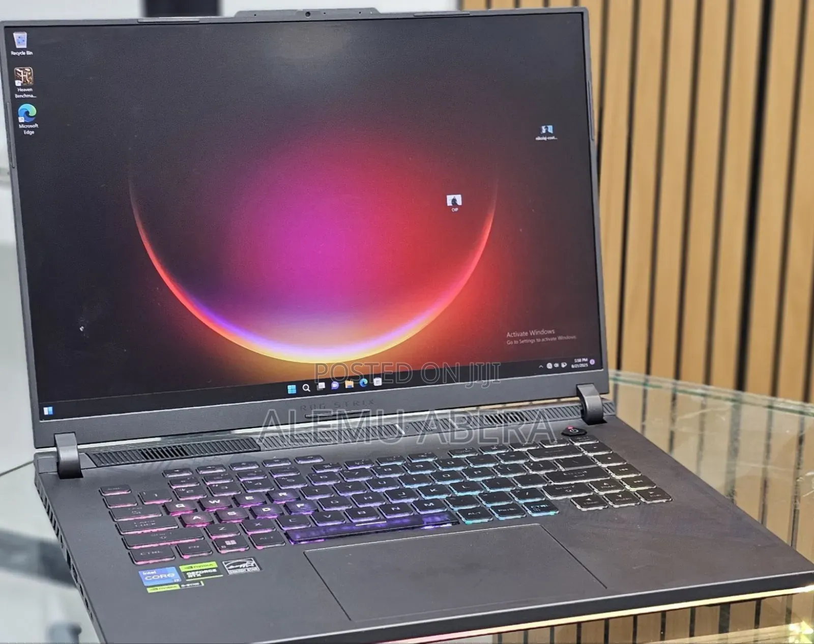 New Laptop Asus ROG Strix G16 G614 16GB Intel Core i7 SSD 1T