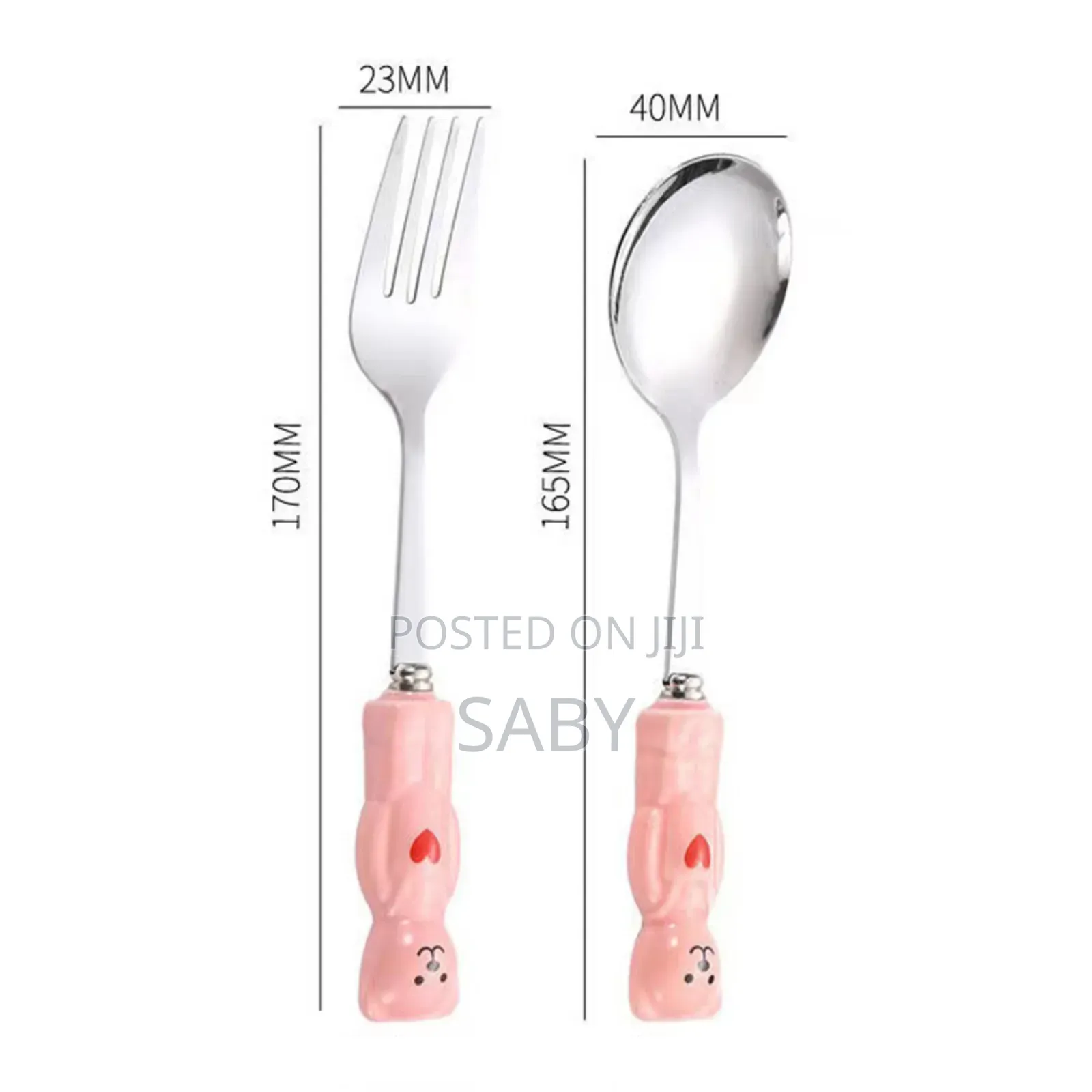 Kids Flatware Spoon Fork Set