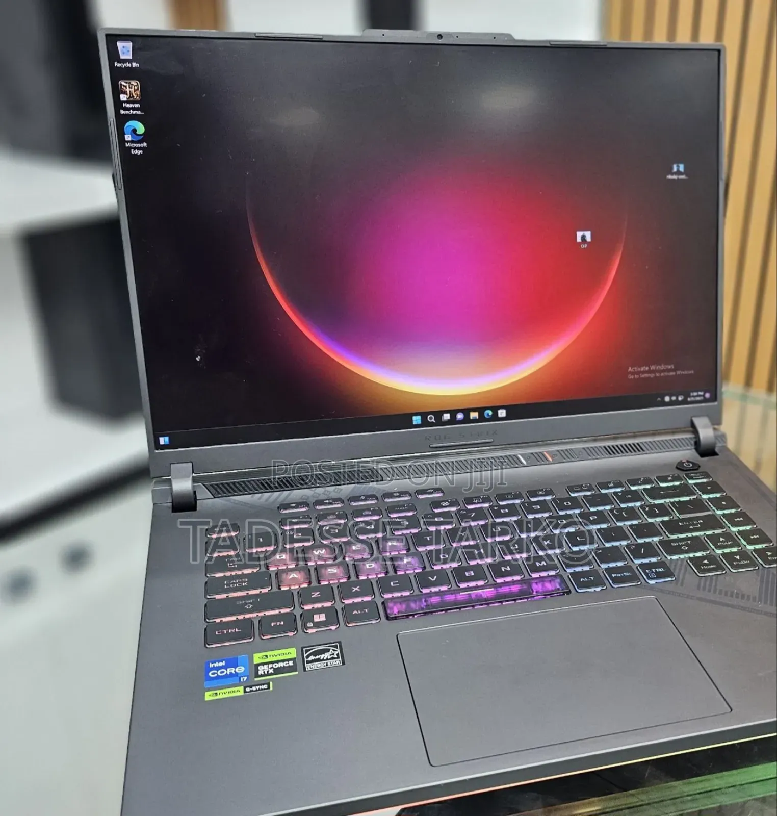 New Laptop Asus ROG Strix G16 G614 16GB Intel Core i7 SSD 1T