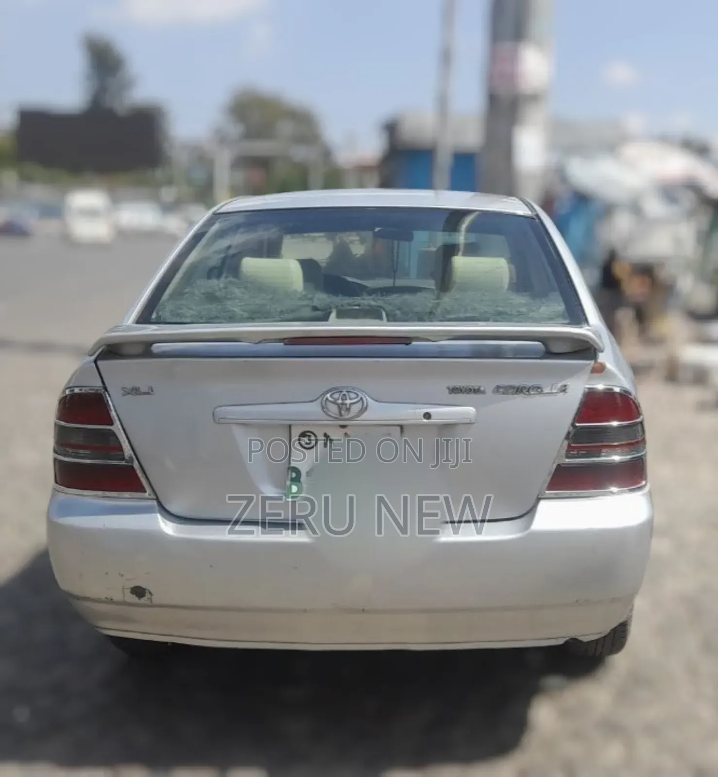 Toyota Corolla Sedan 2003 Silver
