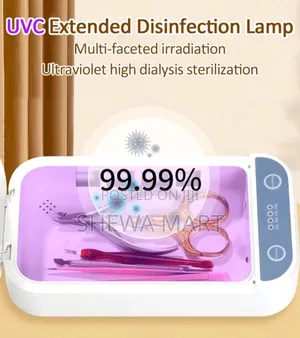 Sweet Uv Nail Tool Sterilizer Box,With Blue Light,Multi-Functional Usb