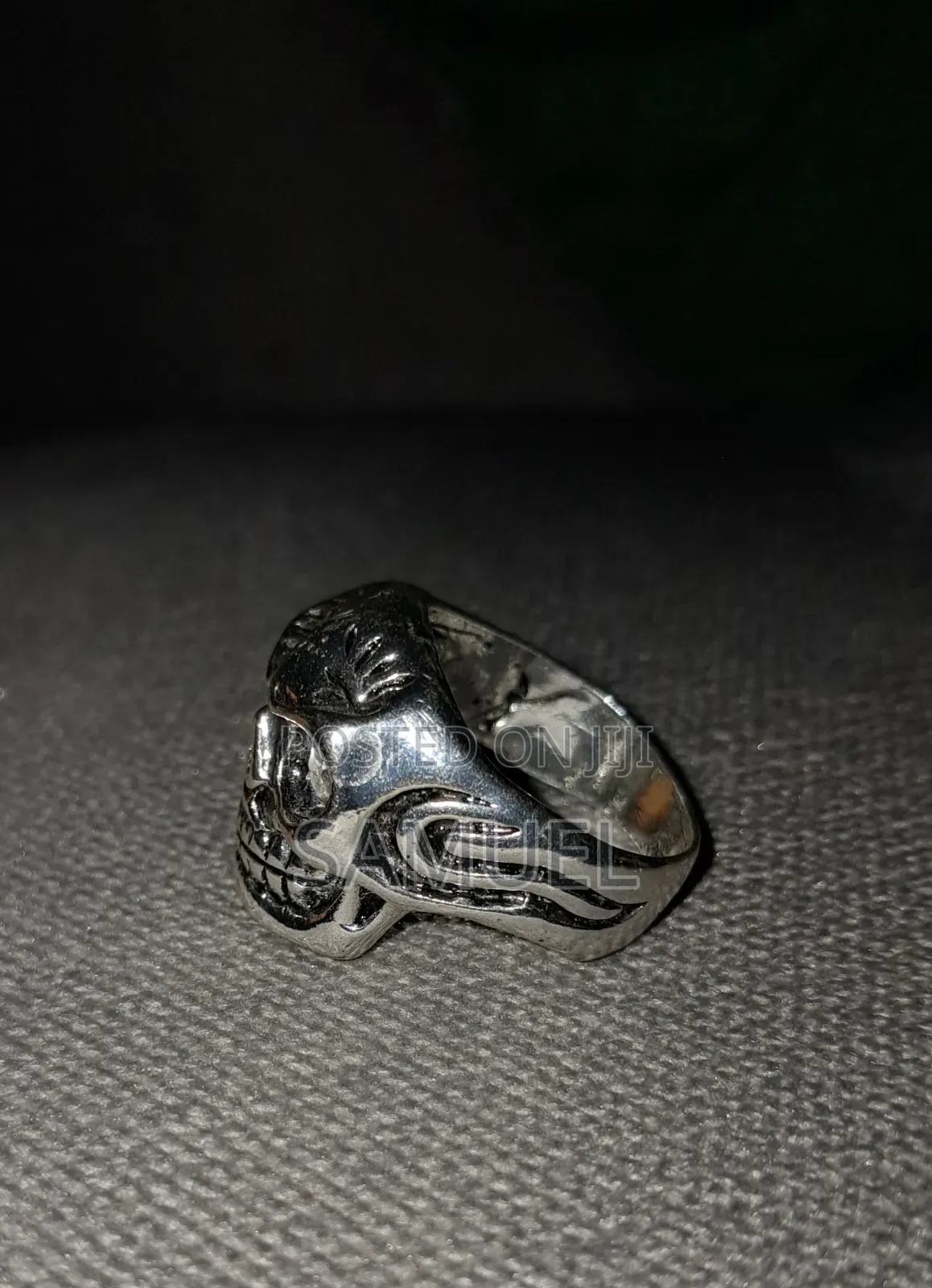 Custom Skull Ring (Size 10)