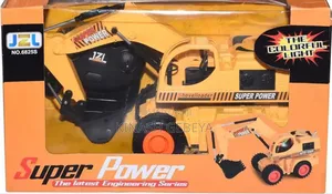 Wired Remote Control Kids Playing Excavator Truck