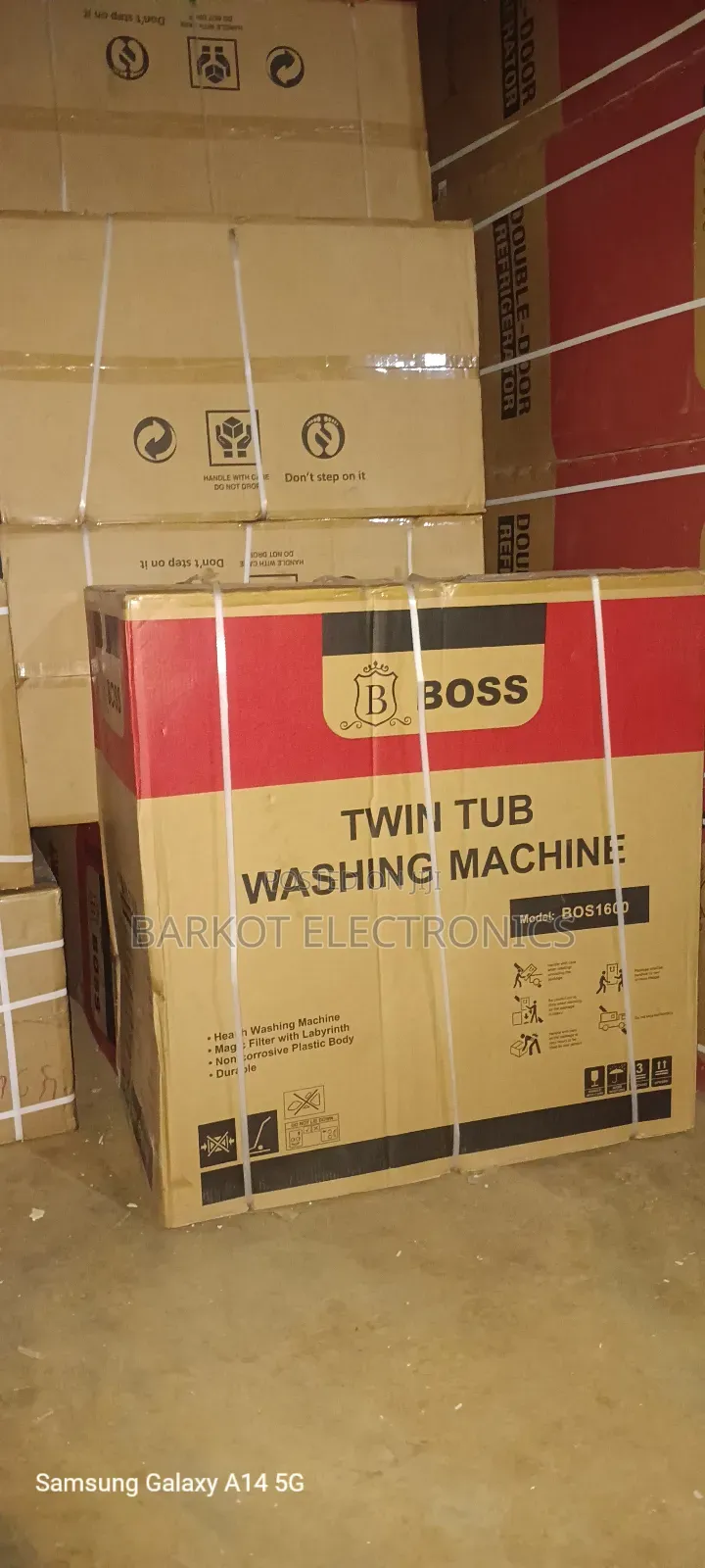 Boss Washing Mashin Top 16kg Luder Qualty Atebya