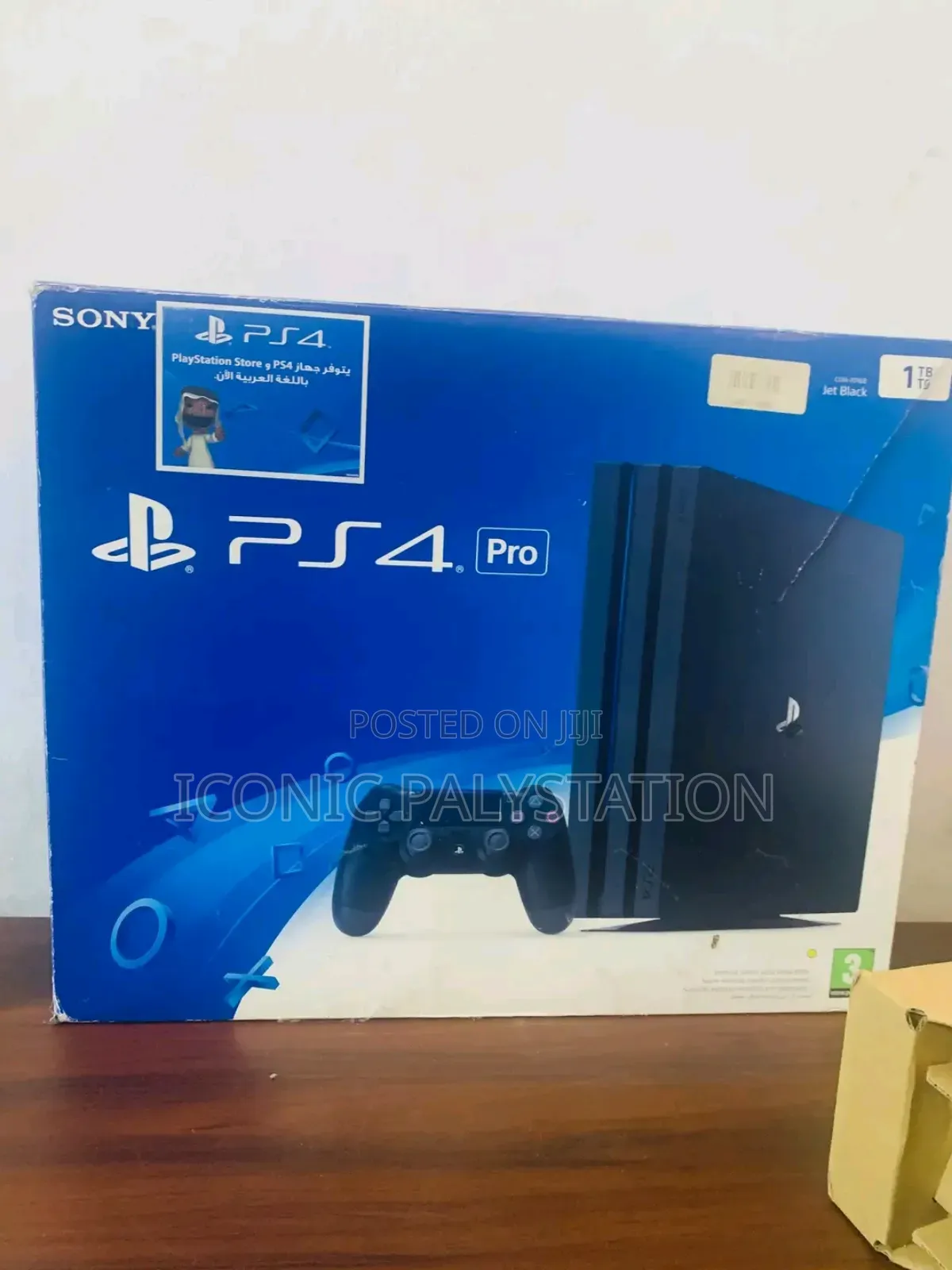 Packed Palystation Pro for Game Zone or Home With One Year Warranty