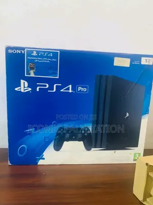 Packed Palystation Pro for Game Zone or Home With One Year Warranty