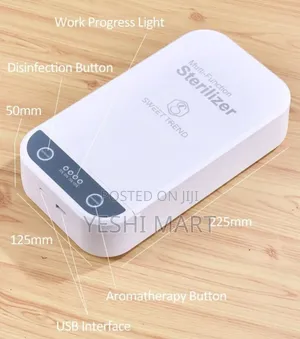 Sweet Uv Nail Tool Sterilizer Box, With Blue Light, Multi-functional