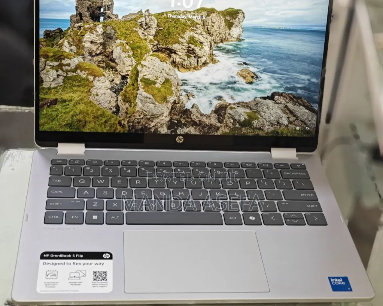 New Laptop HP OmniBook X Laptop 14-fe0097nr 16GB Intel Core 7 SSD 1T