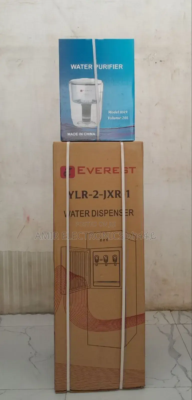 የውሃ ማጣሪያ Dispenser ባለ-3 ማክጃ 25,000