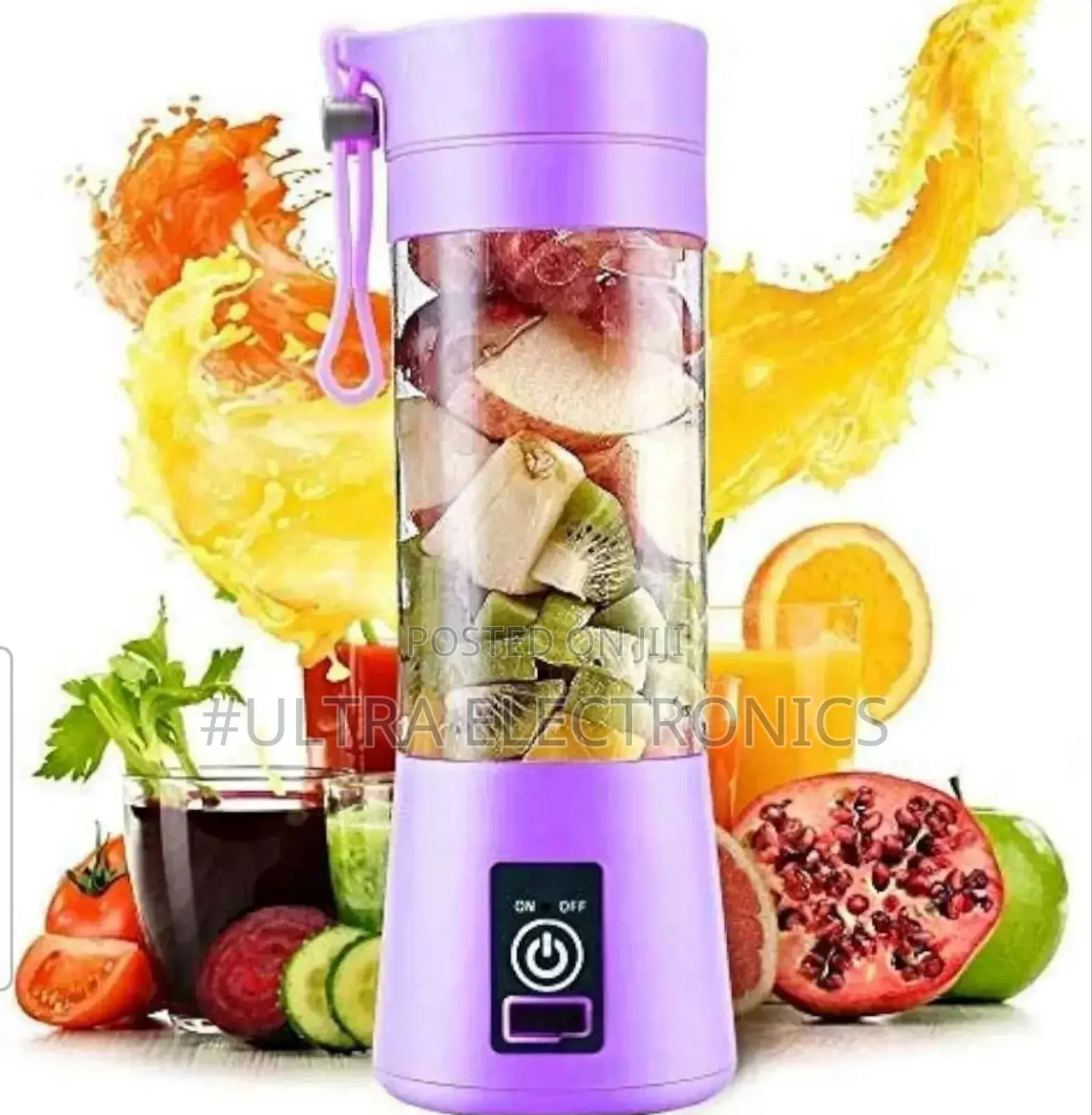 Portable Usb Electric Fruit Juicer Blender. Key Features Include: