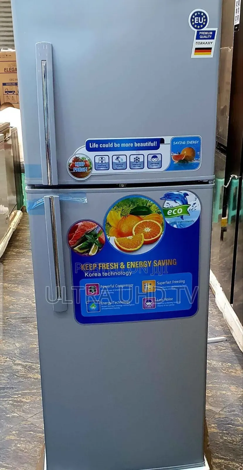 Aftron Top-Mount Refrigerator, Designed for Energy-Efficient