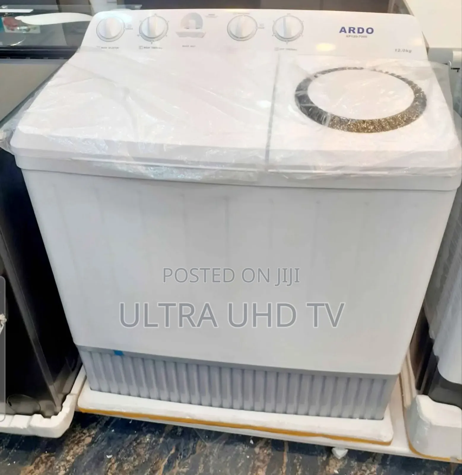 Ardo 12kg Twin Tub Washing Machine. Capacity: 12 Kilograms