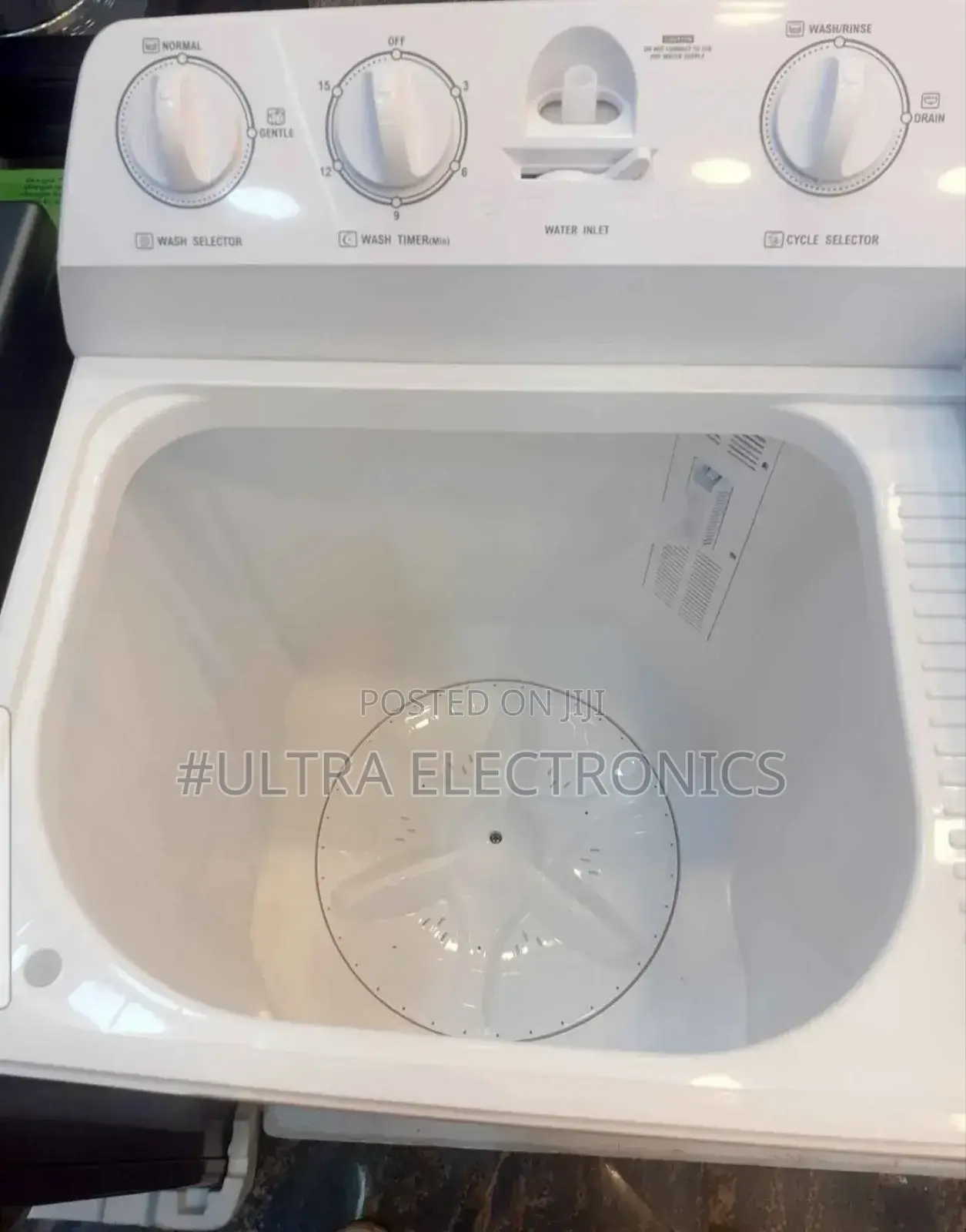 Ardo 12kg Twin Tub Washing Machine. Capacity: 12 Kilograms
