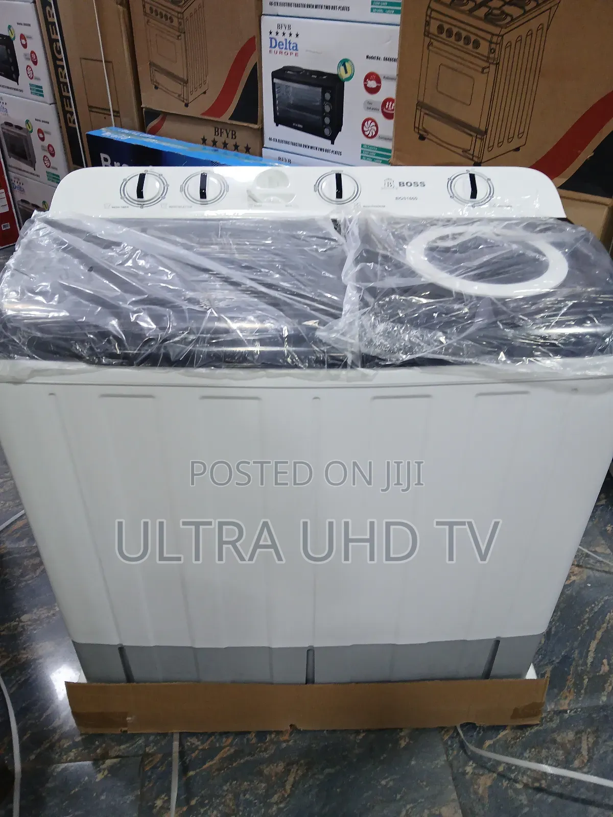 Boss Semi-Automatic Washing Machine, Likely a 16kg