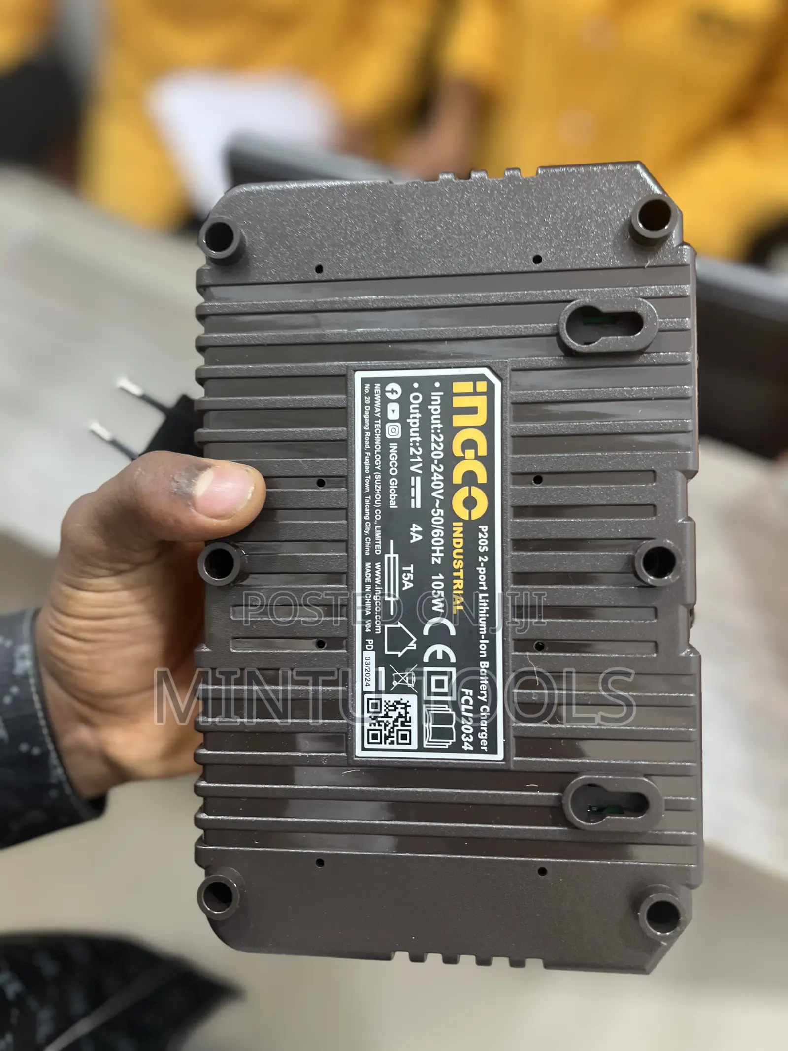 Ingco Dual Battery Charger Ingco
