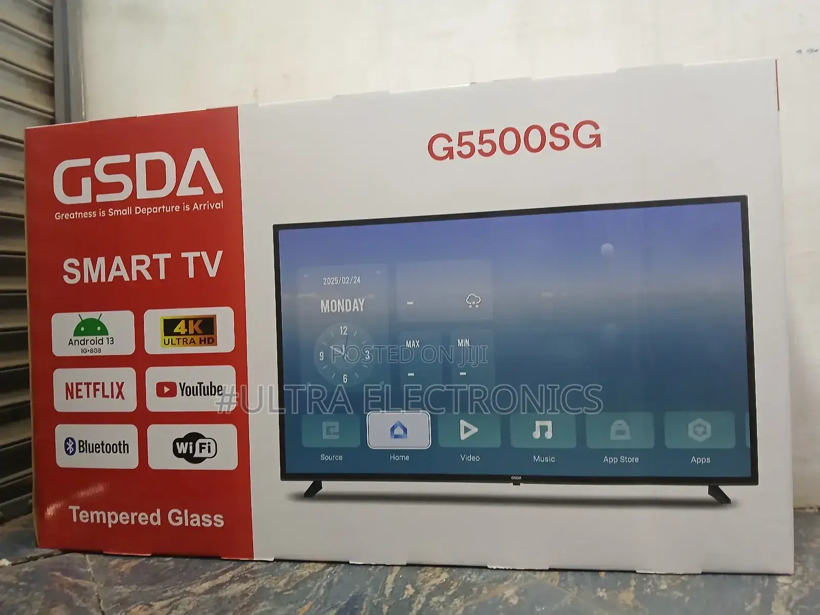 Gsda Brand G5500sg Smart Tv. Operating System: Android Ultra Hd