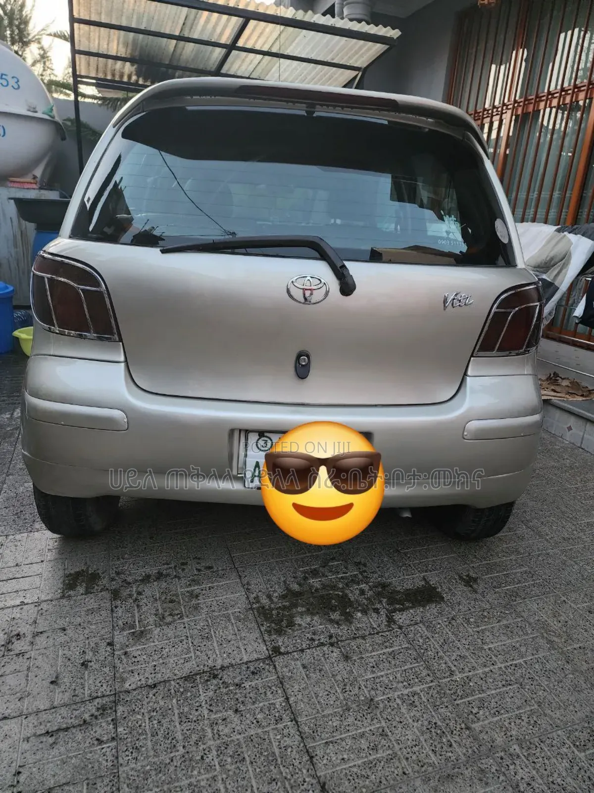 Toyota Vitz 2002 Teal