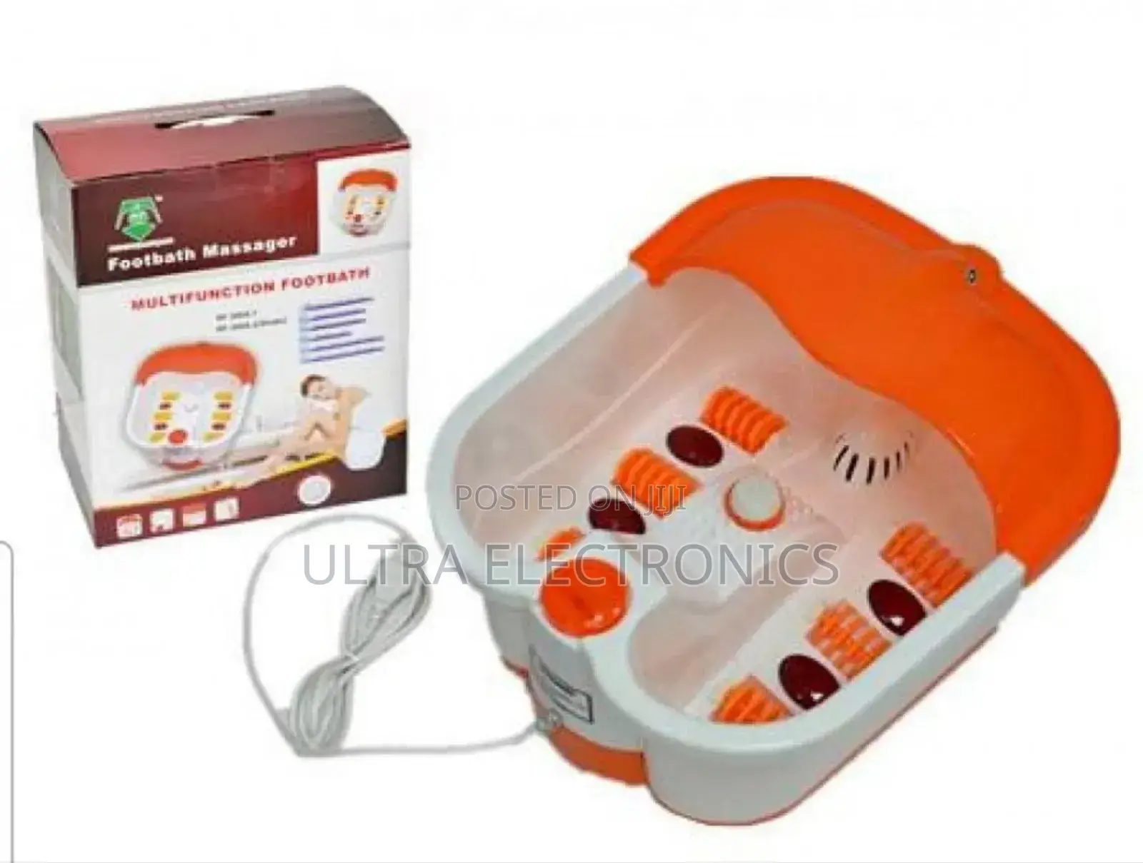 Foot Massager Foot Therapy Machine. It Provides Vibrating Massage To