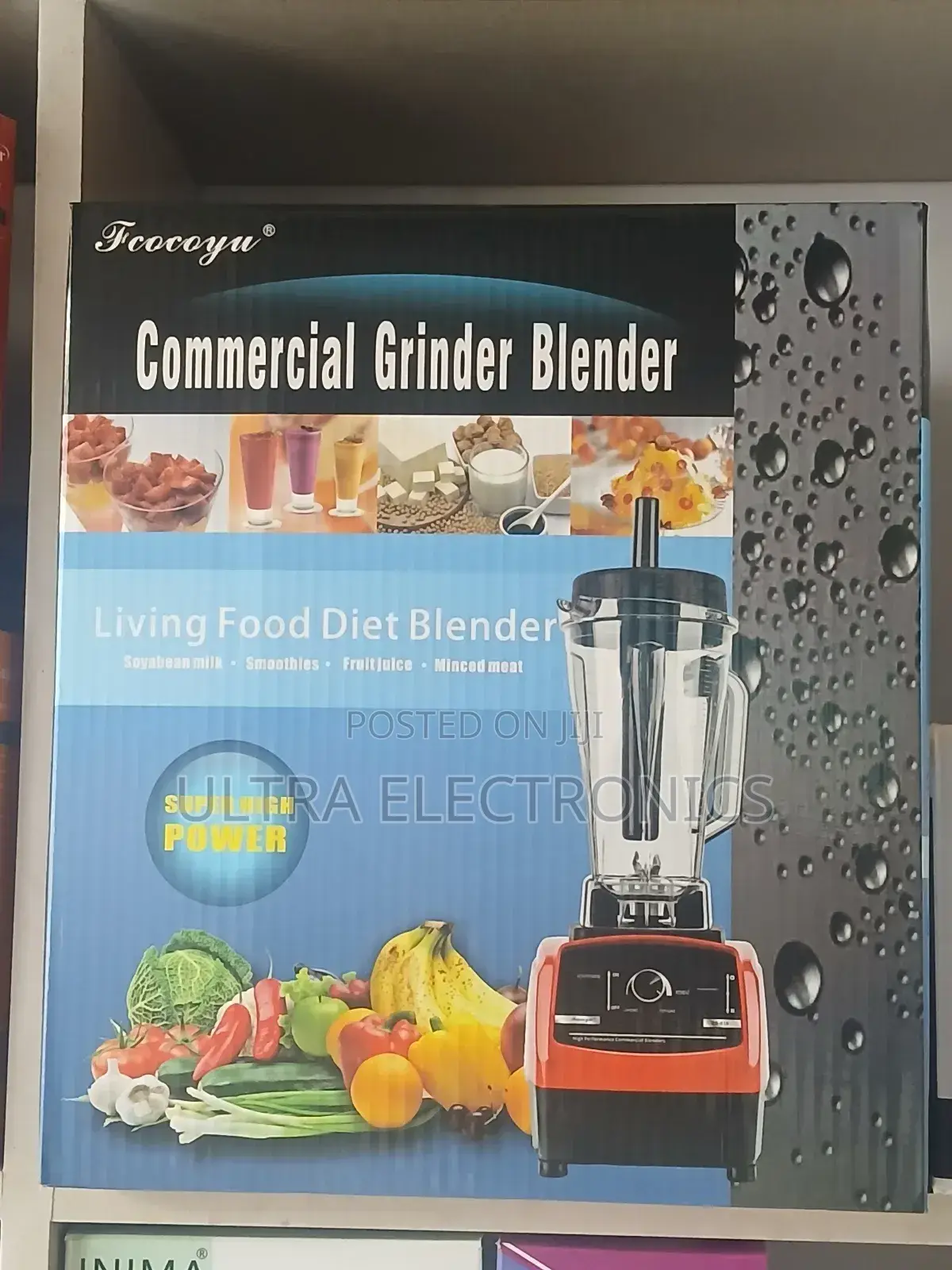 Blender Commercial Grinder Blender Is a High-Power Kitchen Appliance