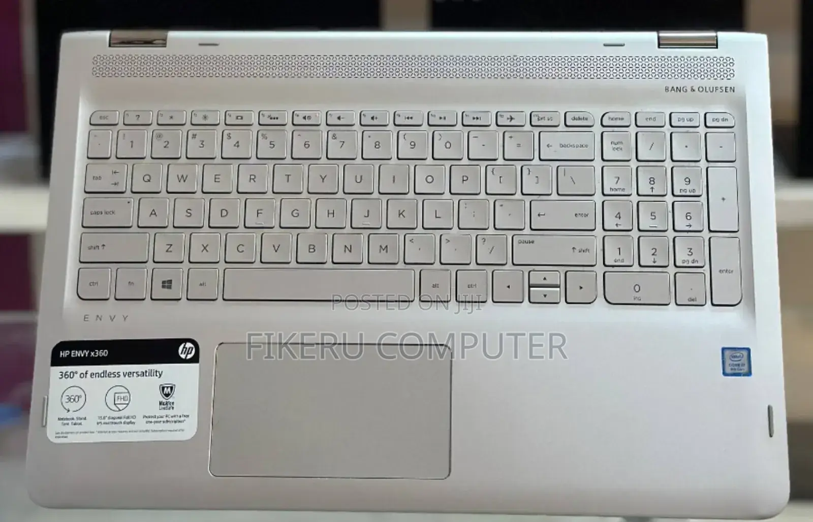 New Laptop HP Envy X360 8GB Intel Core i7 SSD 256GB