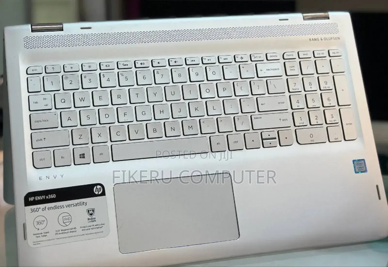New Laptop HP Envy X360 8GB Intel Core i7 SSD 256GB
