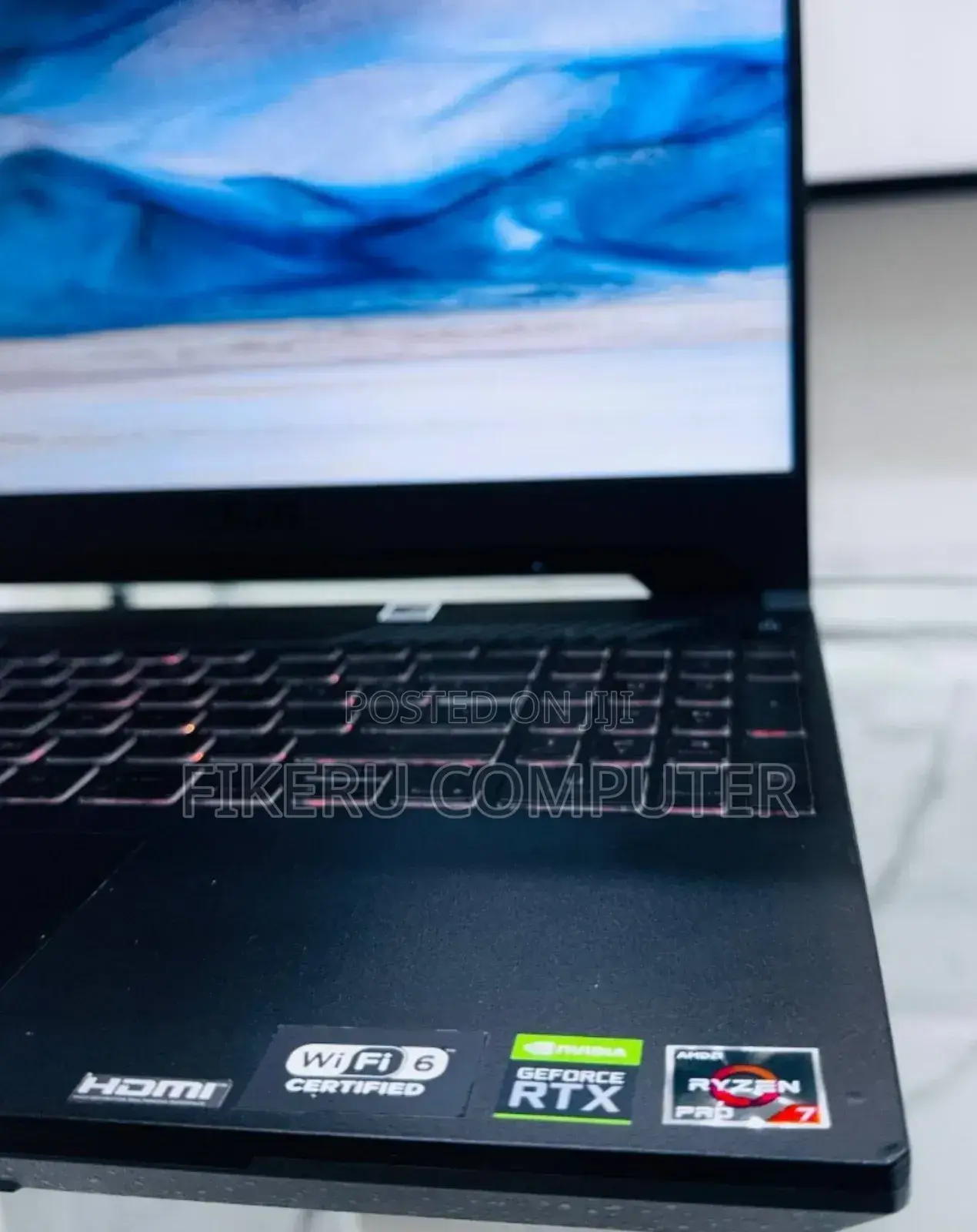 New Laptop Asus TUF Gaming A15 16GB AMD Ryzen 7 SSD 512GB