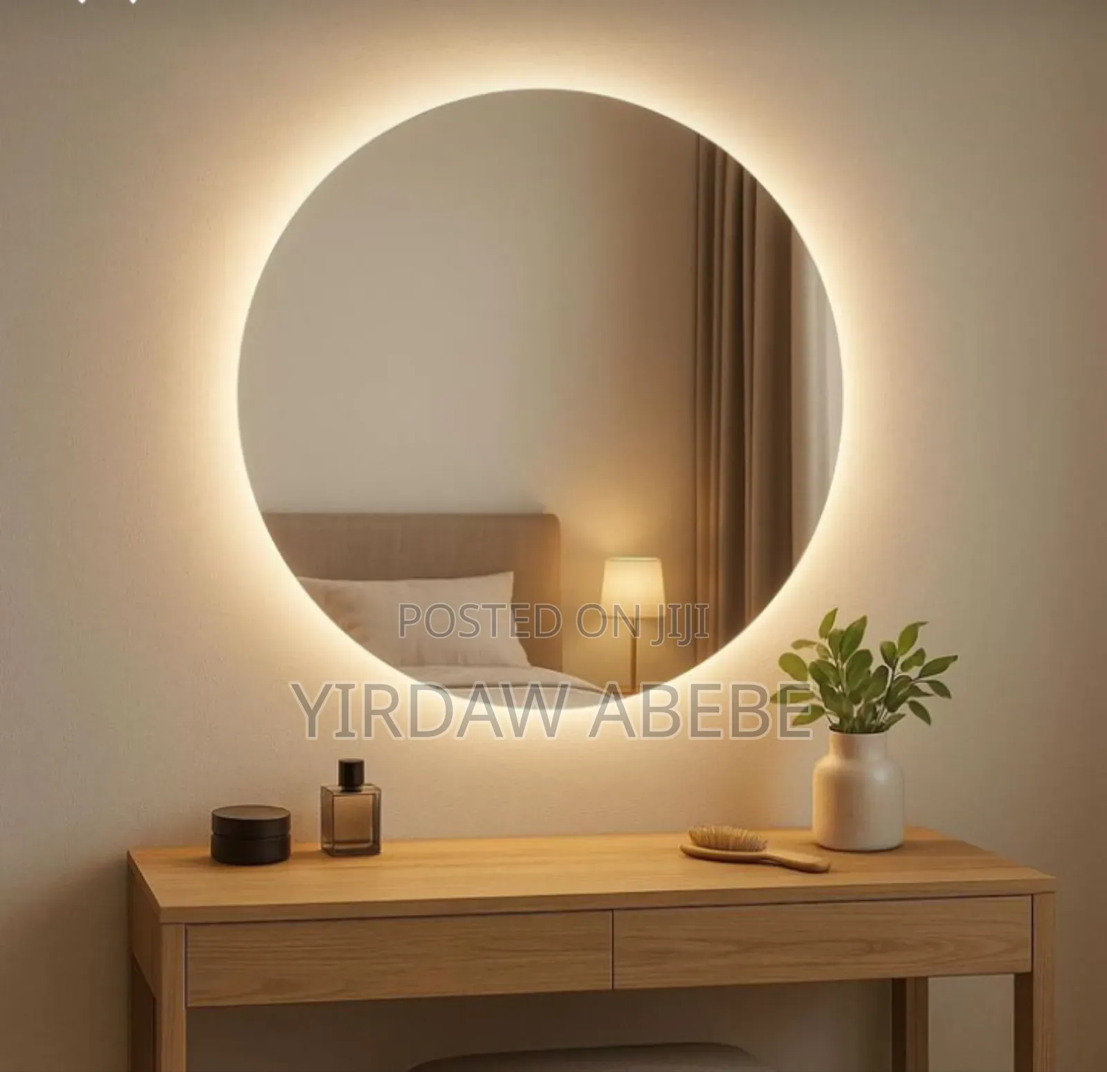 Mirror With Led Light