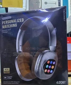620bt Wireless Headphones With Tech Screen