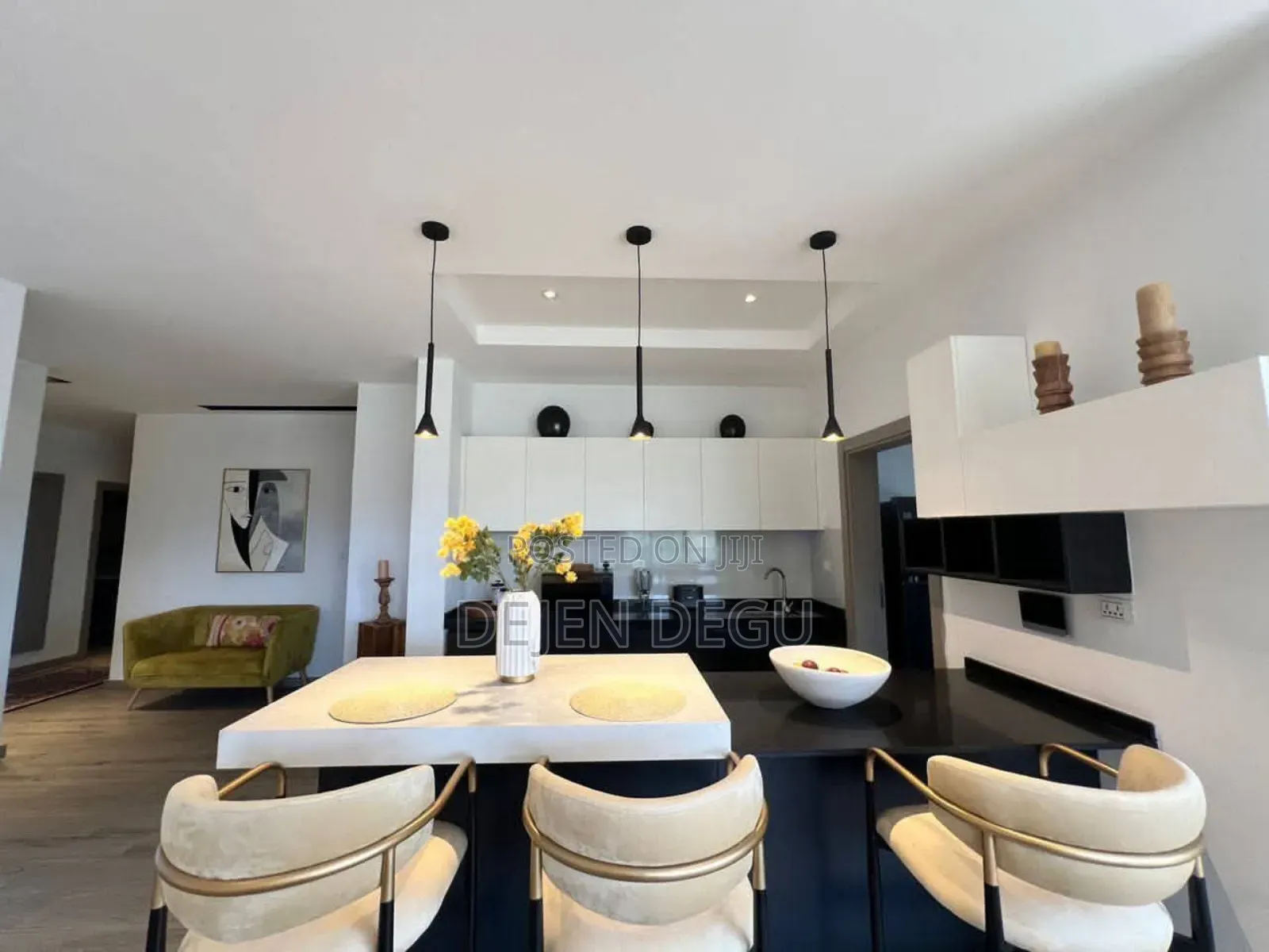 Furnished 3bdrm Apartment in Bole for rent