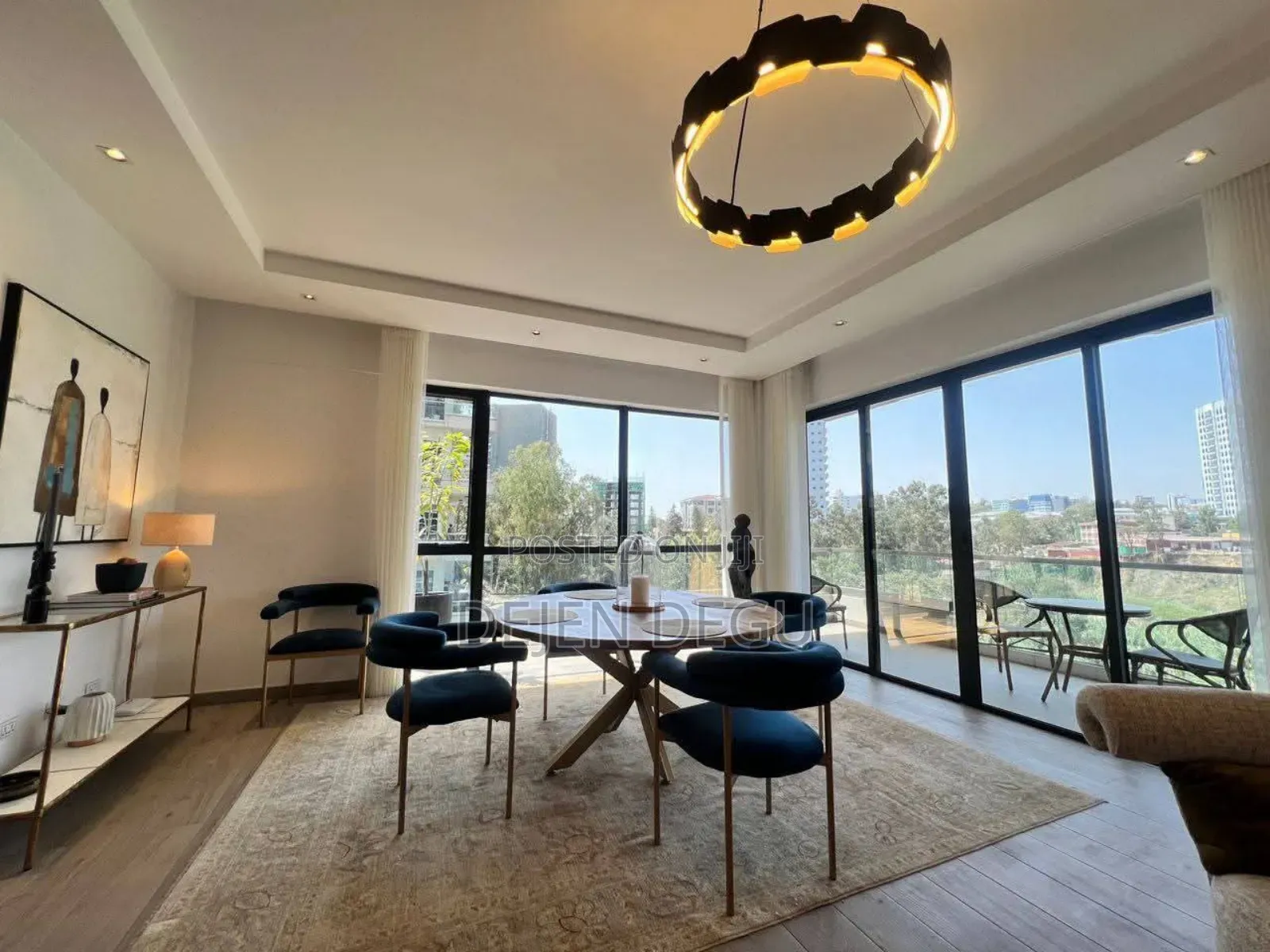 Furnished 3bdrm Apartment in Bole for rent