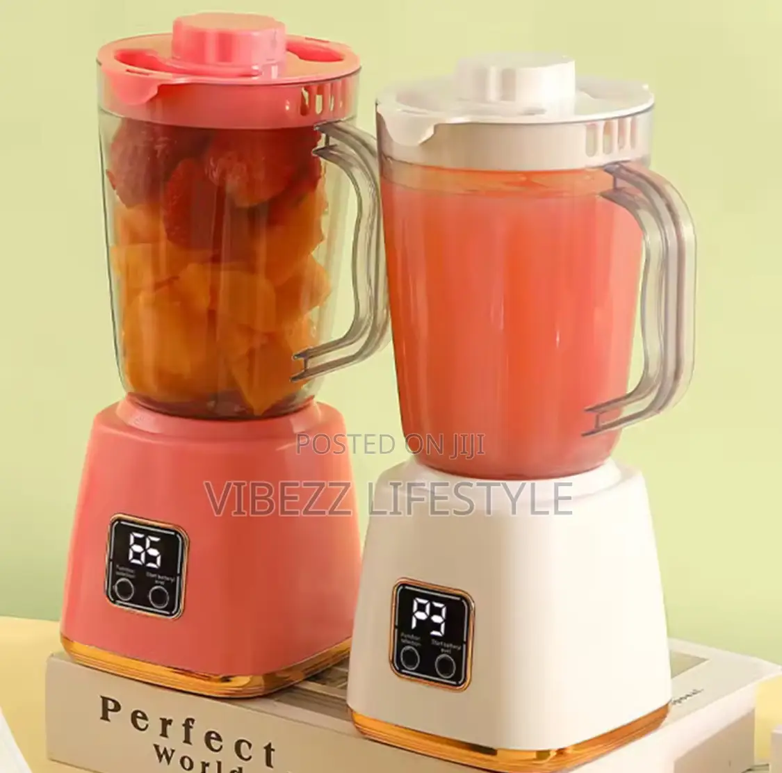 2l Electric Smart Blender With Led Digital Display