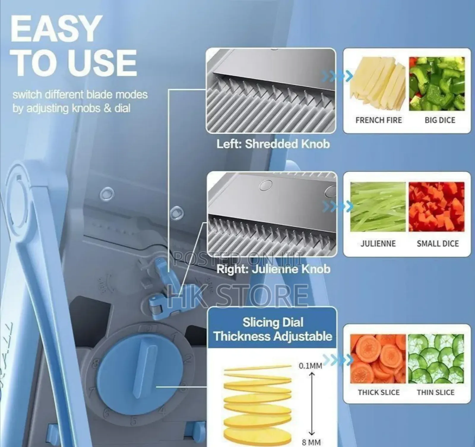 Multifunctional Vegetable Cutter