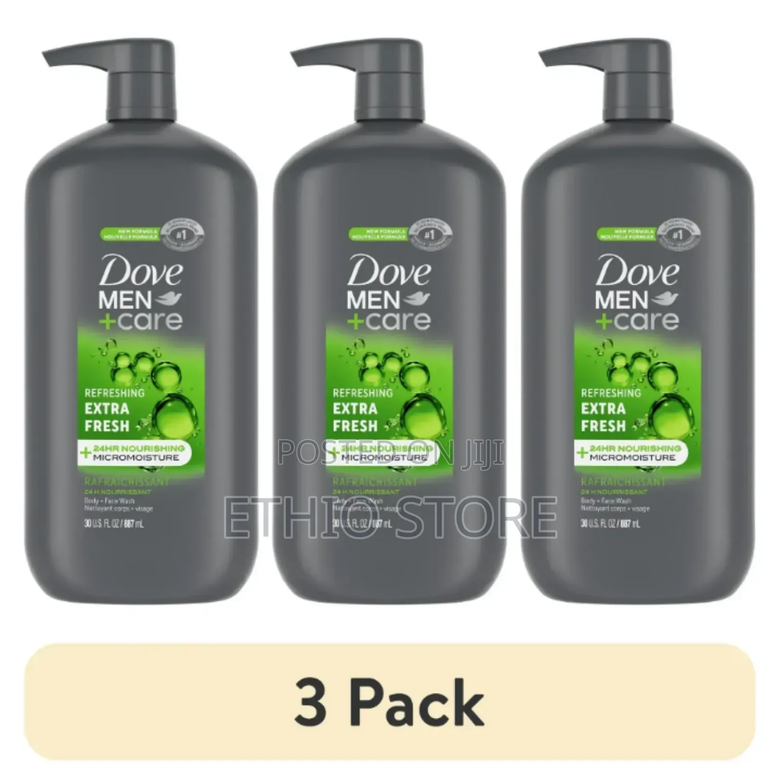 Dove Men+Care Clean Comfort Body + Face Wash
