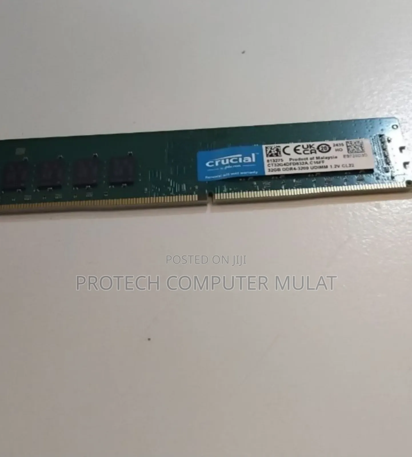 Desktop Ram Crucial Ram Type 32gb Ddr4 3200