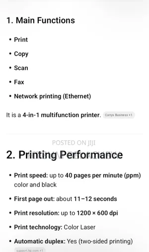 Hp Color Laser Jet Cm 6040 MFP