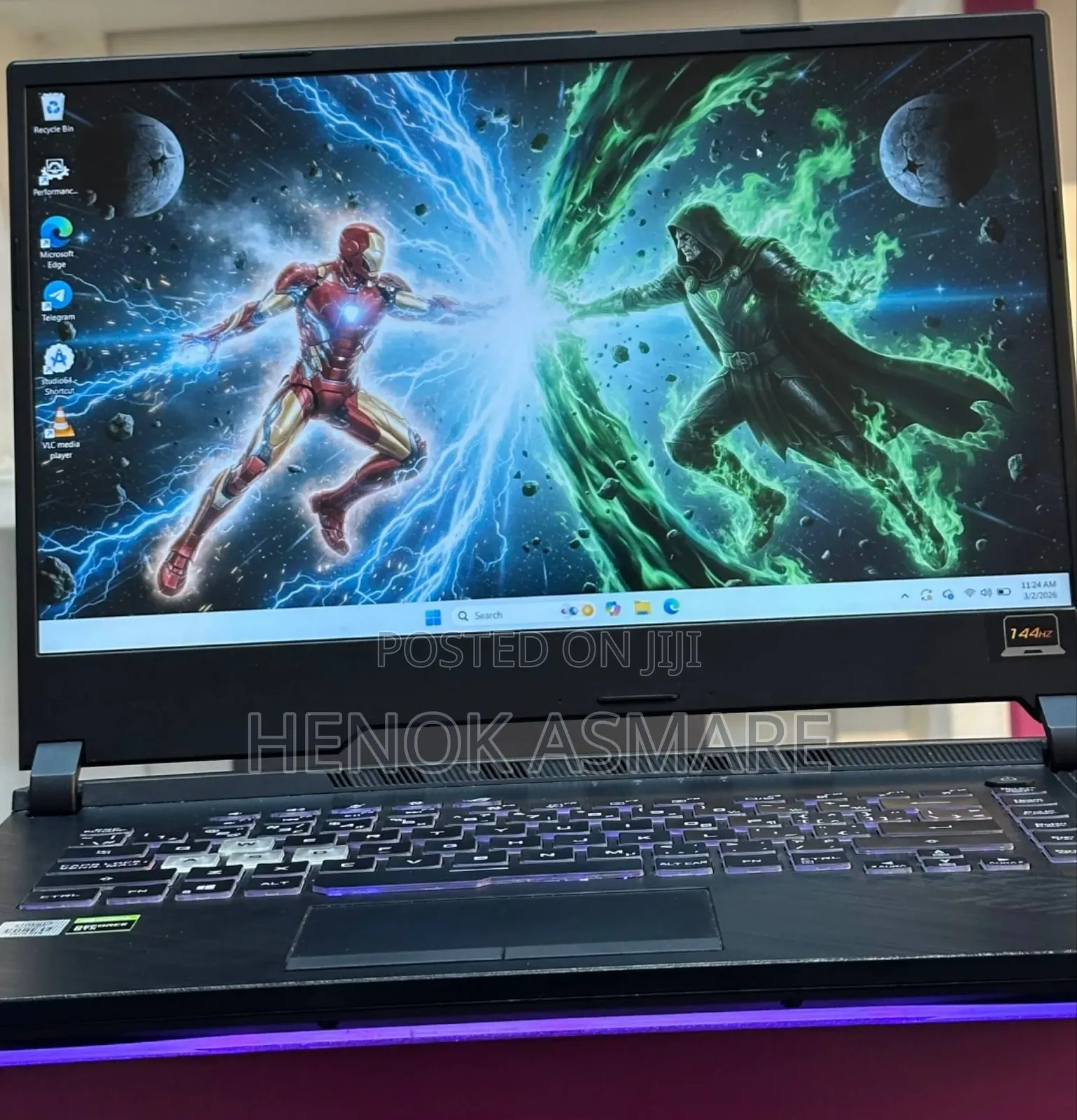 New Laptop Asus ROG Strix G15 16GB Intel Core i7 SSD 512GB