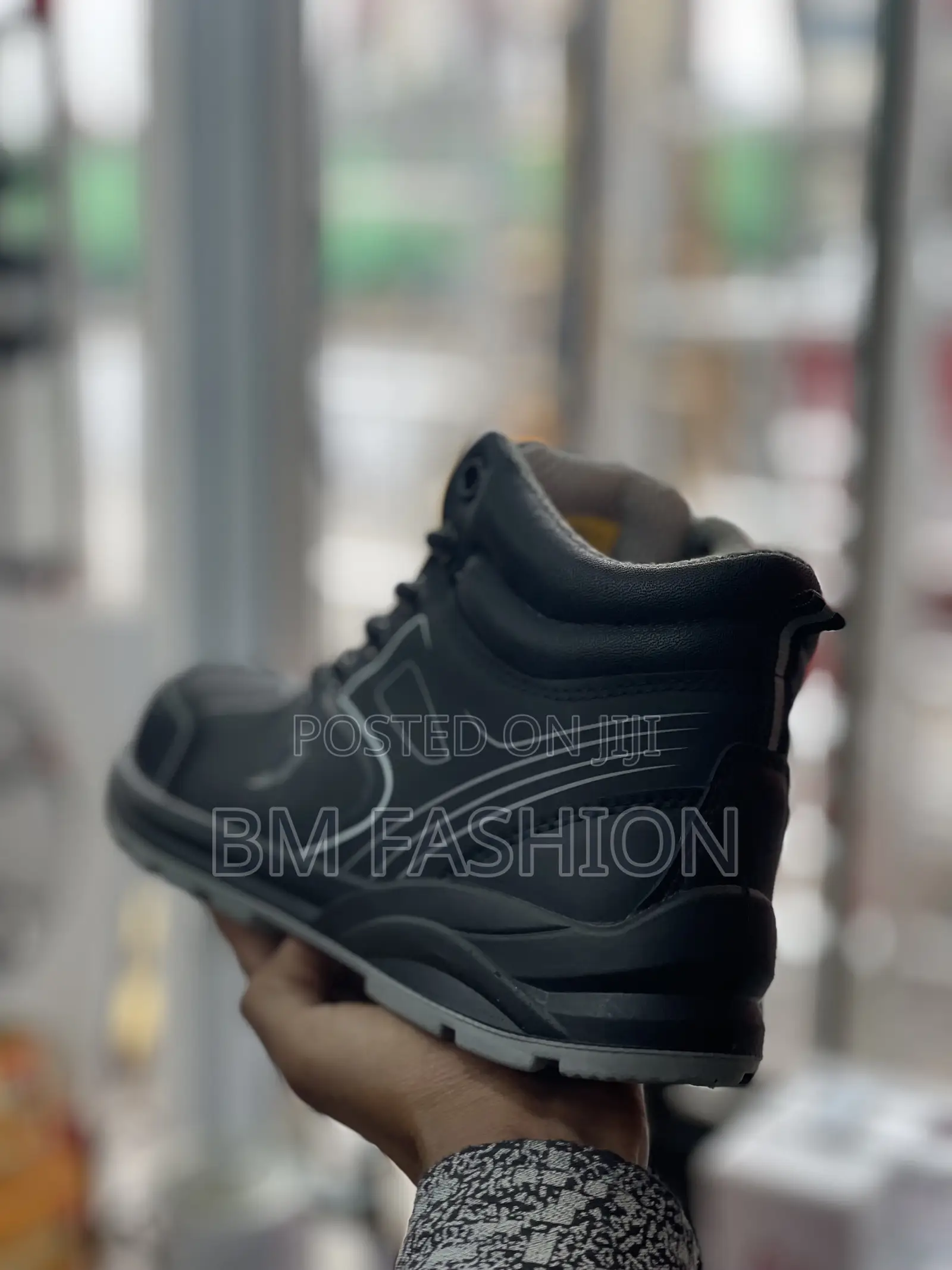 Safety Jogger Ankle Boots Black Elegant Safeties